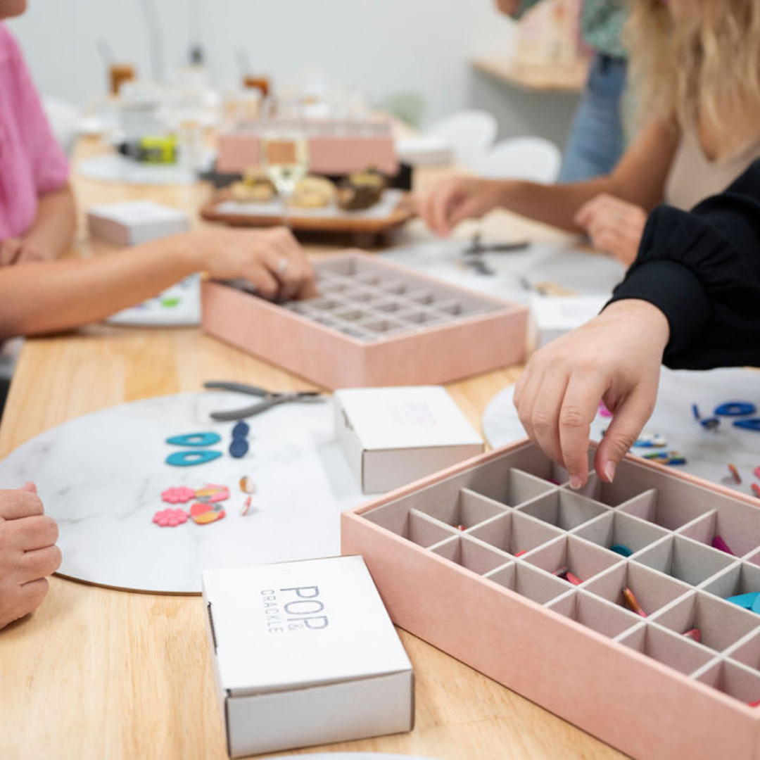 Earring Making Workshops at Cafe Collective WA