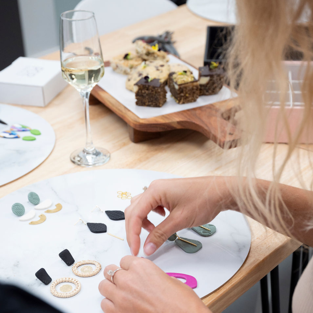 Earring Making Workshops at Cafe Collective WA