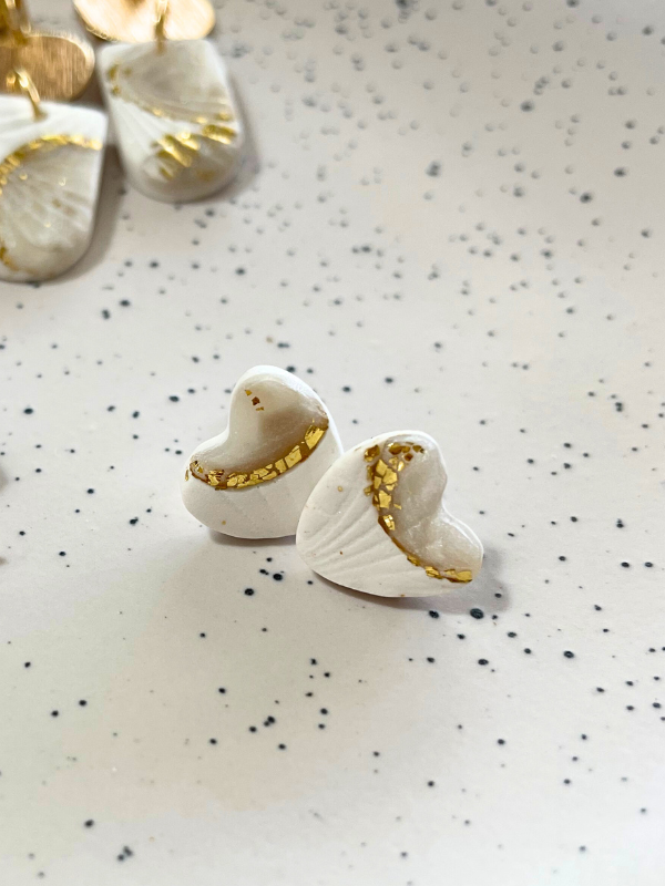 Love Heart Studs
