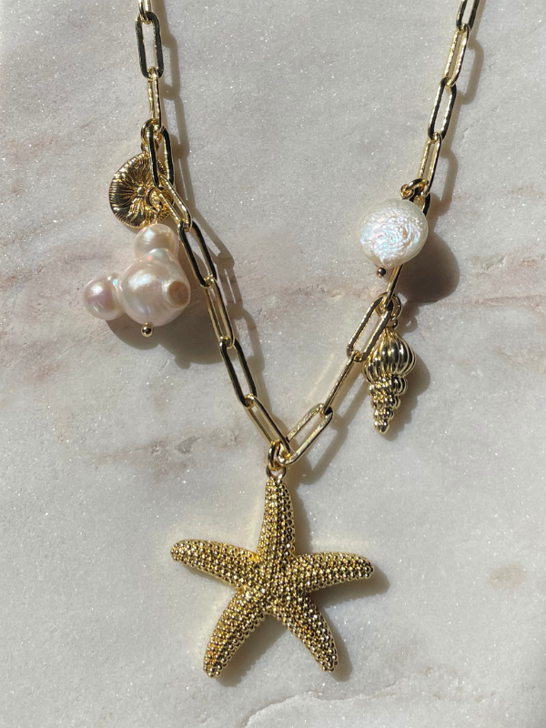Ocean Treasures Seaside Charm Necklace