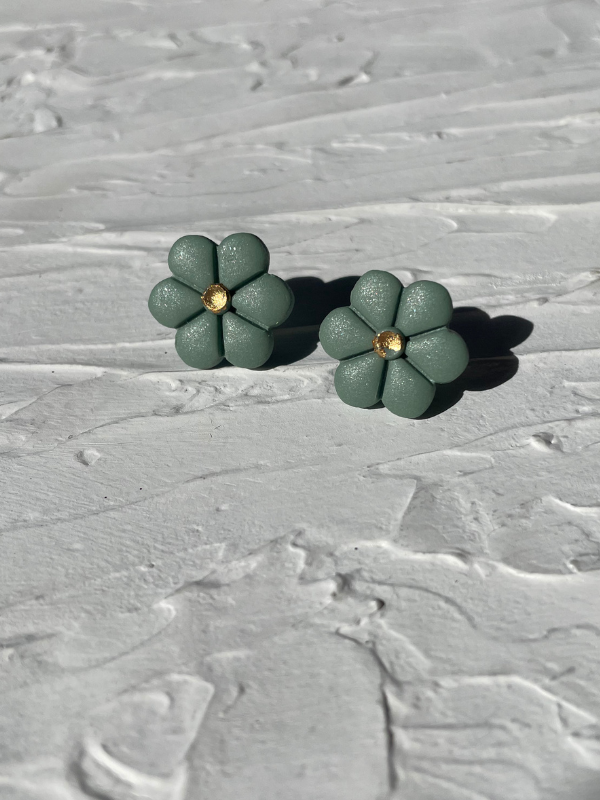 Flower Statement Studs