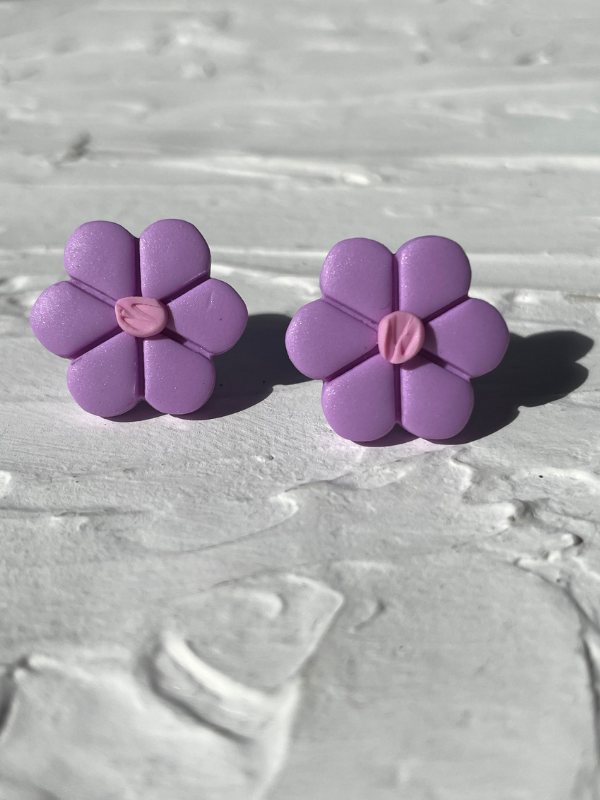 Flower Statement Studs