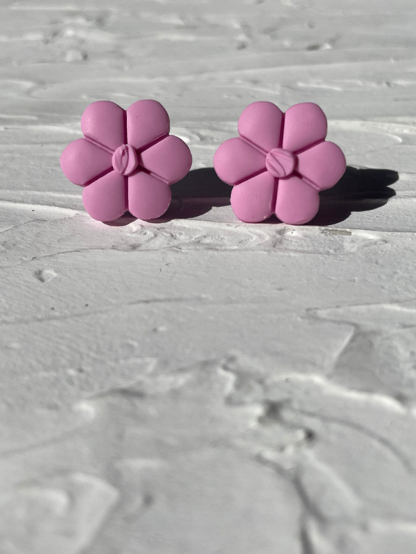 Flower Statement Studs