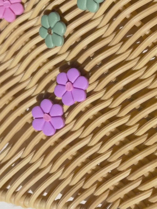 Flower Statement Studs