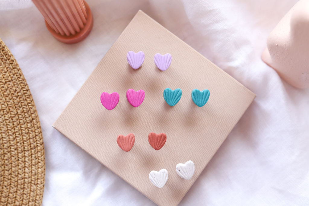 Love Heart Studs