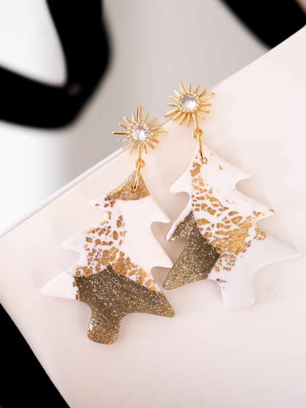 Luxe Gold Christmas Trees